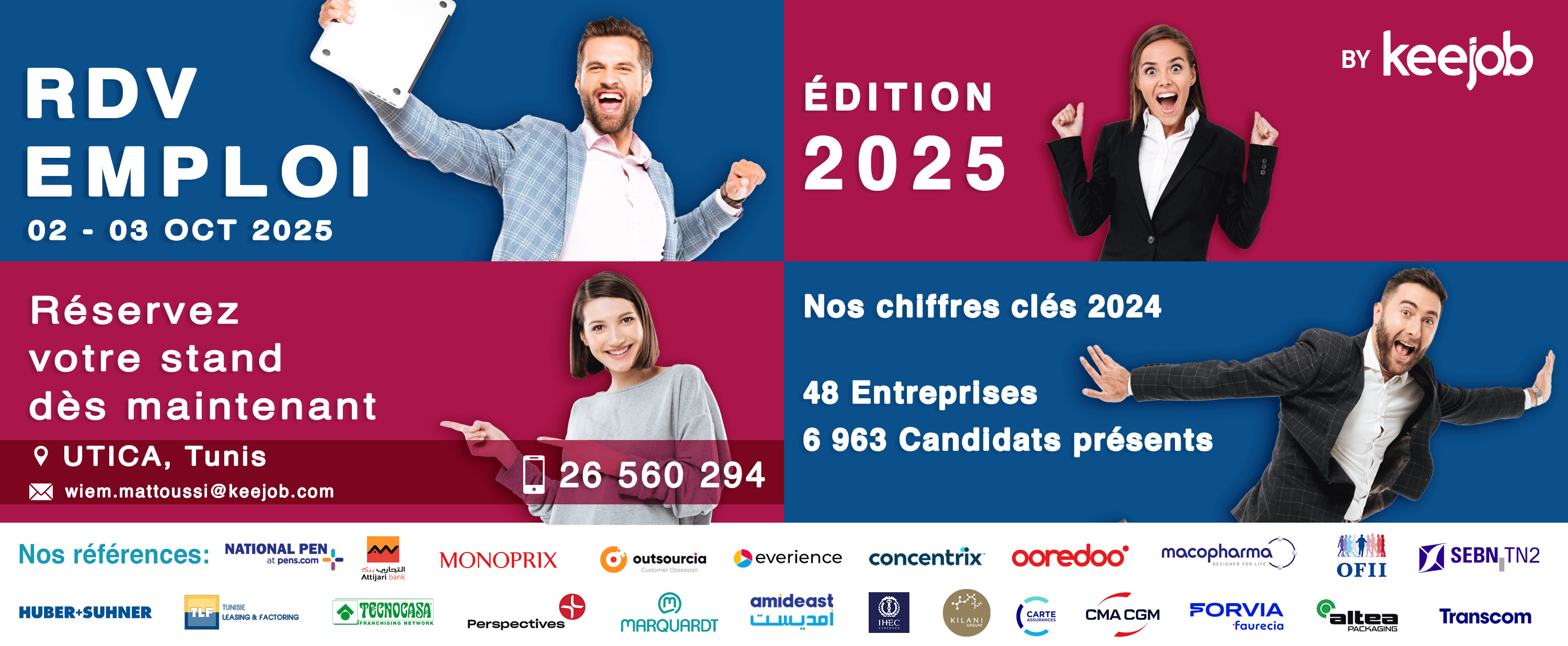 rdv keejob 2025
