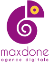 AGENCE MAXDONE logo