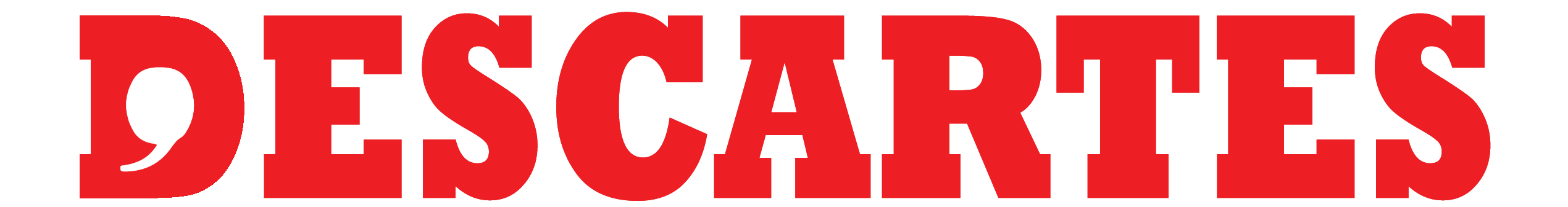 DESCARTES LE MAG logo