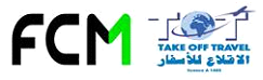 FCM - TAKE OFF TRAVEL logo