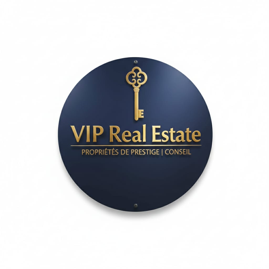 VIP REAL ESTATE  logo