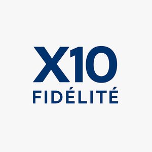 X10 FIDELITE logo